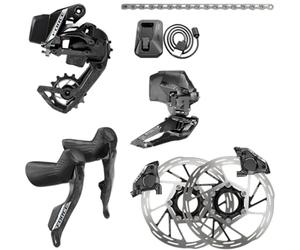 SRAM Gruppo Kit Force AXS Strada 2x12 velocità Disco Center Lock Flat Mount E1