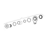 Sram Kit fissaggio al telaio per cambio X01 Eagle AXS e viti regolazioni limiti