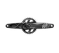 SRAM - Guarnitura Gx Eagle 12S W Direct Mount 32T X-Sync 2 (coppe del mozzo/cuscinetti non inclusi), 175 mm, colore: Nero