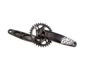 SRAM - Guarnitura Gx Eagle 12S W Direct Mount 32T X-Sync 2 (coppe del mozzo/cuscinetti non inclusi), 175 mm, colore: Nero