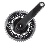 SRAM guarnitura Red AXS pedivella 172,5mm corone 46-33 12 velocità Dub Unisex Adulto, Nero, 172.5mm-46-33t