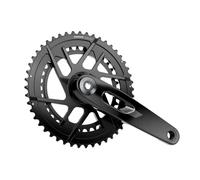 Sram Rival Axs Dub Dm Crankset Argento 172.5 mm / 46/33t Black