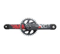 SRAM guarnitura x01 eagle pedivella 175mm corona 32 direct mount 12 velocità dub lunar oxy