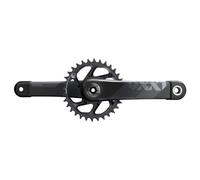 SRAM guarnitura xx1 eagle pedivella 170mm corona 34 direct mount 12 v. dub grigio per cannondale AI