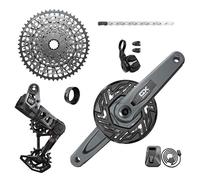 Sram Gx T-type Eagle E-mtb Brose Transmission Axs Groupset Argento 160 mm 36t / 10-52t