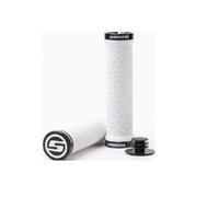 Sram grips lock on white
