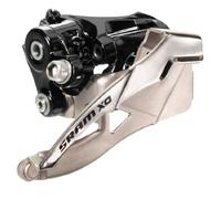 Sram MTB 3 x 10 velocità High Direct Mount Front Deragliatore-Nero Ciclismo, Traditional/Dual-Pull