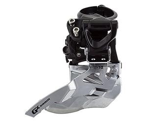 SRAM MTB, Deragliatore anteriore bici GX, 2 x 10, morsetto alto, 34 denti, Top Pull, Nero (schwarz - schwarz)