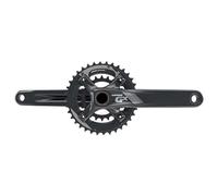 SRAM MTB, Guarnitura SRAM, GX 1000 2 x 10 170 all Mountain Guard 38-24 (GXP Cups Not Included), Black, 170 mm Unisex Adulto, Nero