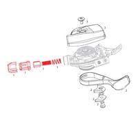 Kit tenditore del cavo del deragliatore posteriore Sram XX1 Noir TU