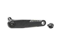 SRAM Nero pedivella quarq Force Strada Carbonio 170mm Sinistra Dub E1 Unisex Adulto, One Size