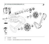 Sram Piastra Gabbia Interna Xx1 Eagle Axs Polar