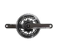 Sram Red D1 PF Gxp, Manovella. Unisex Adulto, Nero, 24 mm