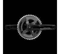Sram Rival, Guarnitura Unisex Adulto, Alluminio Nero, 46-33