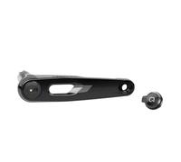 SRAM Rival - Pedivella Sinistra e mandrino misuratore di Potenza, Larghezza Doppia, 165 mm
