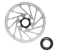 Sram Rotore Freno a Disco Centrale - 200 mm, Blocco Centrale, 2,0 mm, Include Anello di bloccaggio Esterno