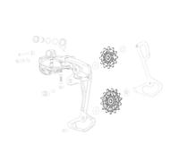 Ruote del deragliatore sram xx t type eagle axs