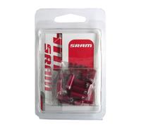 Sram Set Tappi Terminali Guaina E Cavo Cambio 4 Mm 5 Mm 20 Pezzi Rosso
