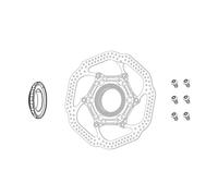 SRAM Spare Hub Centerlock Rotor Disc Lockring Black SRAM Logo Qty 1 2021