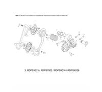 SRAM Spare Rear Derailleur B-Screw And Limit Screw Kit X9 Type 2 / 2011X9 10 Spe