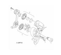 SRAM Spare Rear Derailleur Pulley Kit 2004 X9, 9.0Sl / 2003 9.0