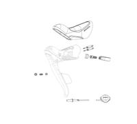 SRAM Spare Shifter Spring And Actuator Red Etap Left/Right Qty 1 Black