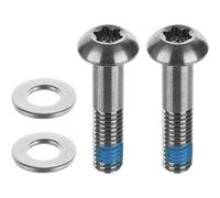 Sram Schrauben für Flat Mount Adapter 17mm, T25, Titan 2 Stück, 00.5318.005.013, Freni/sistemi frenanti. Unisex Adulto, Argento, Taglia Unica