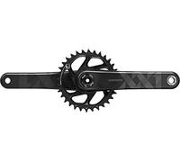 Sram Unisex - Adulti XX1 Eagle Guarnitur, Nero, 165 mm, 32T, Fatbike 5" Variante
