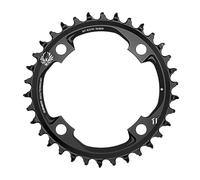 Sram X-SYNC Eagle 104Bcd, Corona Unisex Adulto, Nero, 104mm