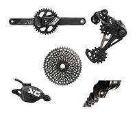 SRAM X01 - Corona Eagle Dub 175 Gruppo 175 mm, 32 denti, 10-50 denti, colore: Nero