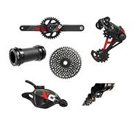 SRAM X01 Eagle Dub 175 Boost BB30 BB 175 mm Boost Red 32T 10-50T