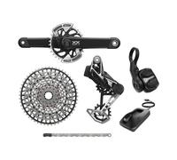Sram XX-T-Type Eagle AXS 175 - gruppo di trasmissione Black