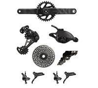 SRAM XX1 Eagle Dub 170 Gruppe mit Bremsen 170mm 34T 10-50T Schwarz
