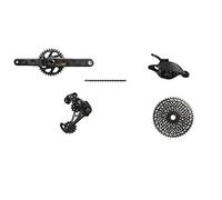 SRAM XX1 Eagle GXP Boost 175 - Corona a 32 denti, 10-50 denti, colore: Nero/Oro