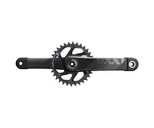 Sram XX1 Eagle - Set di manovelle Cannondale Ai, 34 Denti, 170 mm, Colore: Grigio