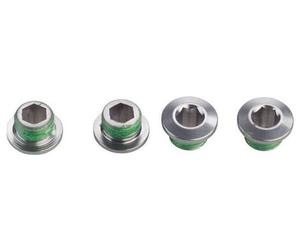 Sram xx1 kit di bulloni per anelli a catena 4 bracci in alluminio grigio