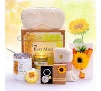 Sranich Regali di compleanno per mamma girasole regali di compleanno per mamma da figlia/figlio divertente mamma regali scatola cestino idee regalo migliore mamma mai regali di Natale per la mamma
