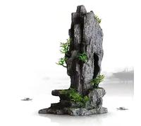 SRDCAIM Roccia Acquario, Copertura rocciosa Rocce Artificiali per paesaggi Rocce finte per acquari, Materiale in Resina Roccia Finta per Esterni per Giardini e Prati paesaggistici(20 * 13 * 36cm)
