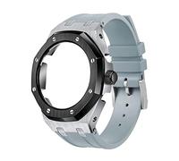 SRDRK Cassa molle del metallo della cinghia del silicone per il corredo di modifica del mod di GA2100VB-1A, Misura unica