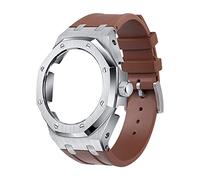 SRDRK Cassa molle del metallo della cinghia del silicone per il corredo di modifica del mod di GA2100VB-1A, Misura unica