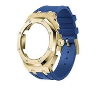 SRDRK Cassa molle del metallo della cinghia del silicone per il corredo di modifica del mod GA2100-1A1, Misura unica