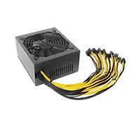 SRDRK PC Mining Bitcoin Alimentazione 2000W ATX 12V 2.31 Silent Bitcoin Miner Mining Alimentazione 75/B85/847/X79/Supporto scheda grafica