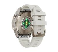 SRDRK Per Garmin Fenix 7s 6s 5s Pro Solar Silicone Light Gold Buckle Quick 20mm Cinturini per orologi di ricambio per Garmin Epix Pro Gen 2 42mm Descent Mk2s/3/3i per donne e uomini(Fog Gray)