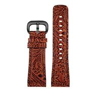 SRDRK Per sette il venerdì Strap M1 SF -M2/02 SF-M3/01 Q1 Q2 Q3 P3 Accessori per cinghia del braccialetto in pelle in pelle vintage 28mm(Brown black)