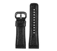 SRDRK Per sette il venerdì Strap M1 SF -M2/02 SF-M3/01 Q1 Q2 Q3 P3 Accessori per cinghia del braccialetto in pelle in pelle vintage 28mm(Black black)