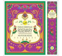 SreeVani Bastoncini di Incenso Indian Heritage Rosmarino Profumo Masala Agarb...