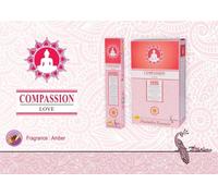 SreeVani Elite Bastoncini di Incenso Compassion Love Amber Fragrance Agarbatt...
