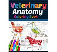 Sreijeylone Publication Veterinary Anatomy Coloring Book (Tascabile)