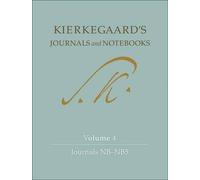Søren Kierkegaa Kierkegaard's Journals and Notebooks, Volume (Copertina rigida)