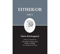 Søren Kierkegaard Either/Or, Part I (Tascabile) Kierkegaard's Writings